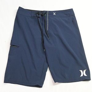 Hurley 32 x 11" Blue Print Unlined Board Shorts‎